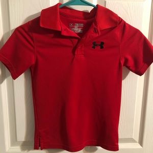 YXS boys Under Armour polo